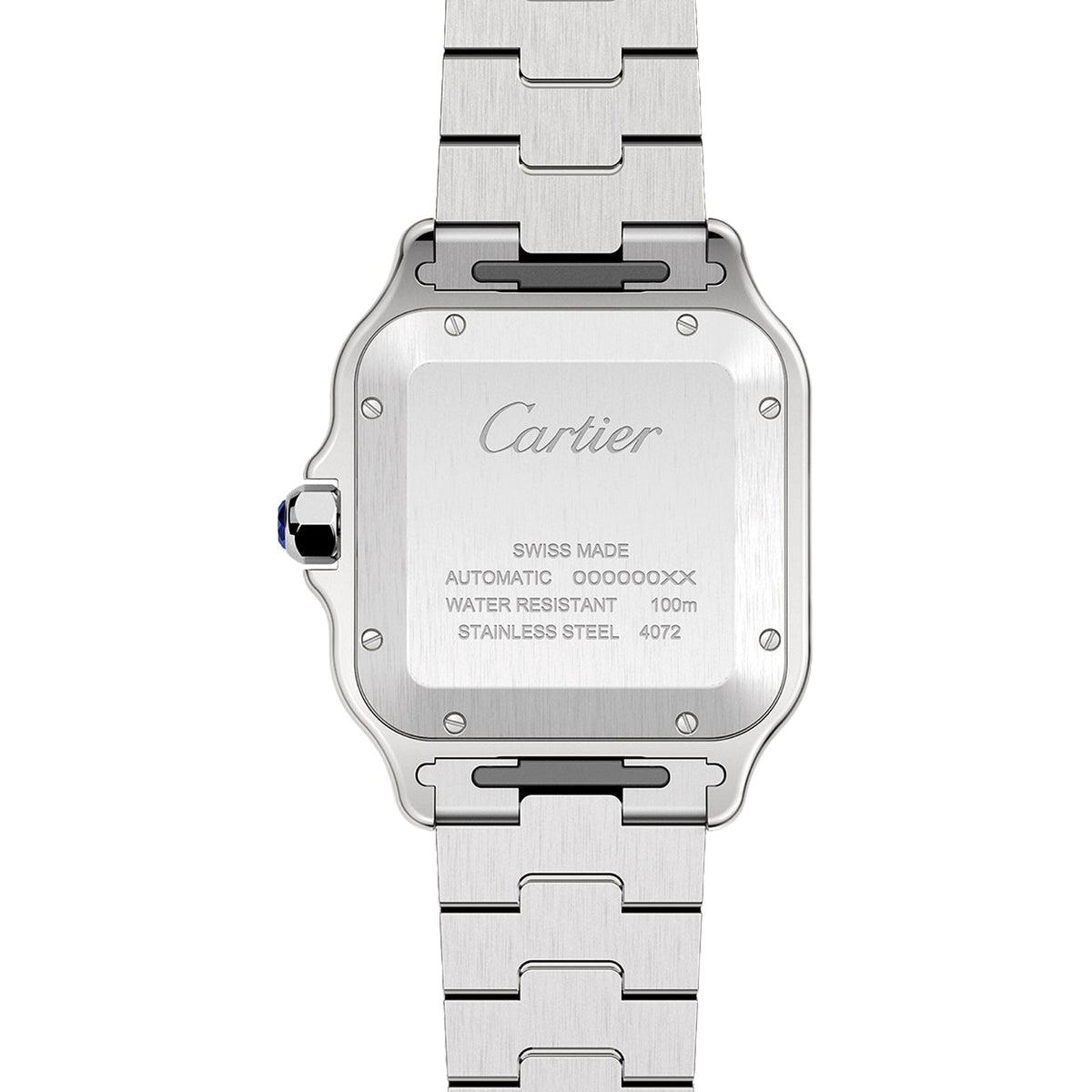 Santos de Cartier Large Model | 40mm, Steel, Silver Dial