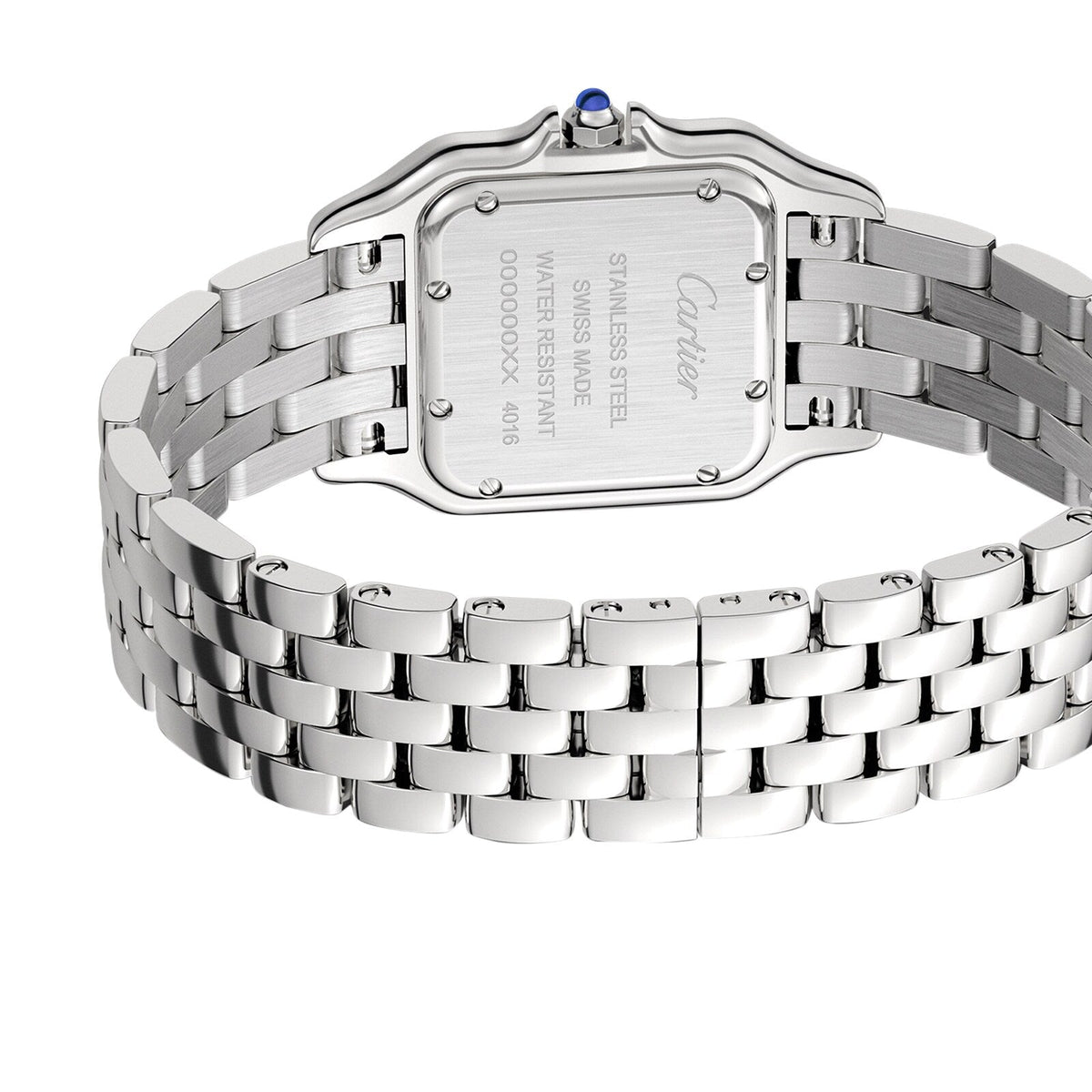 Panthère de Cartier Medium Model | 27mm, Steel, Silver Dial, Ref. W4PN0018
