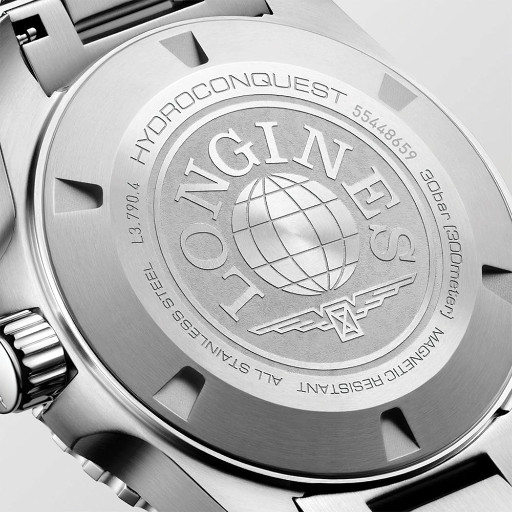 longines HydroConquest GMT 41mm - Green on Bracelet