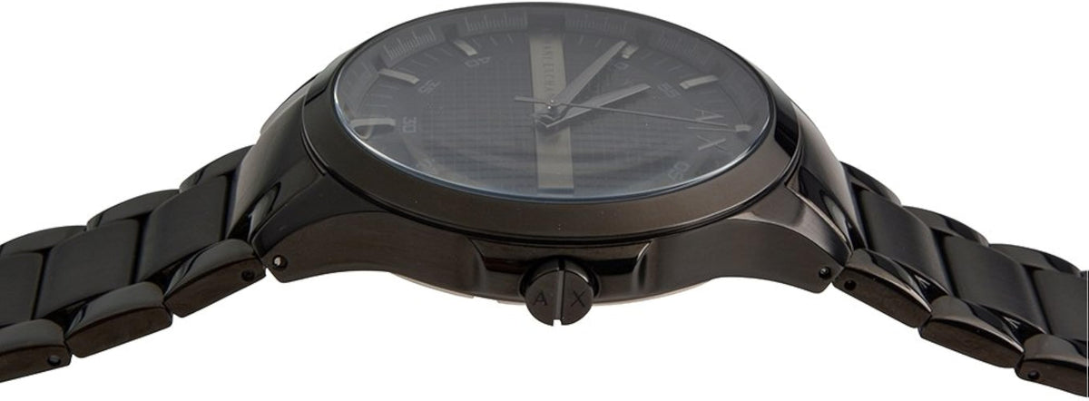 Armani Exchange Hampton AX2104 Men's Chronograph – Black Dial with Black Stainless Steel Strap