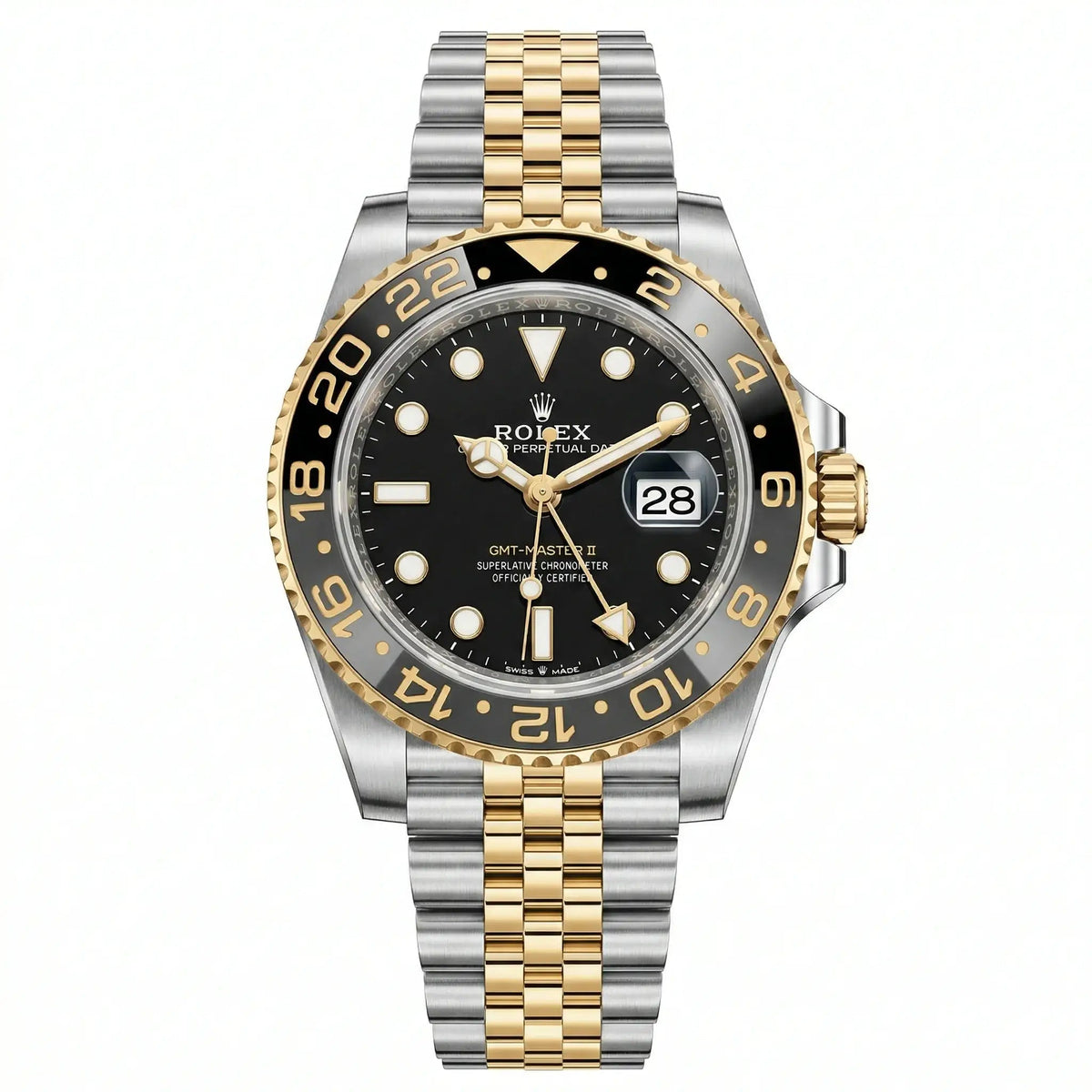 Rolex GMT-Master II 126713GRNR Oystersteel & Yellow Gold