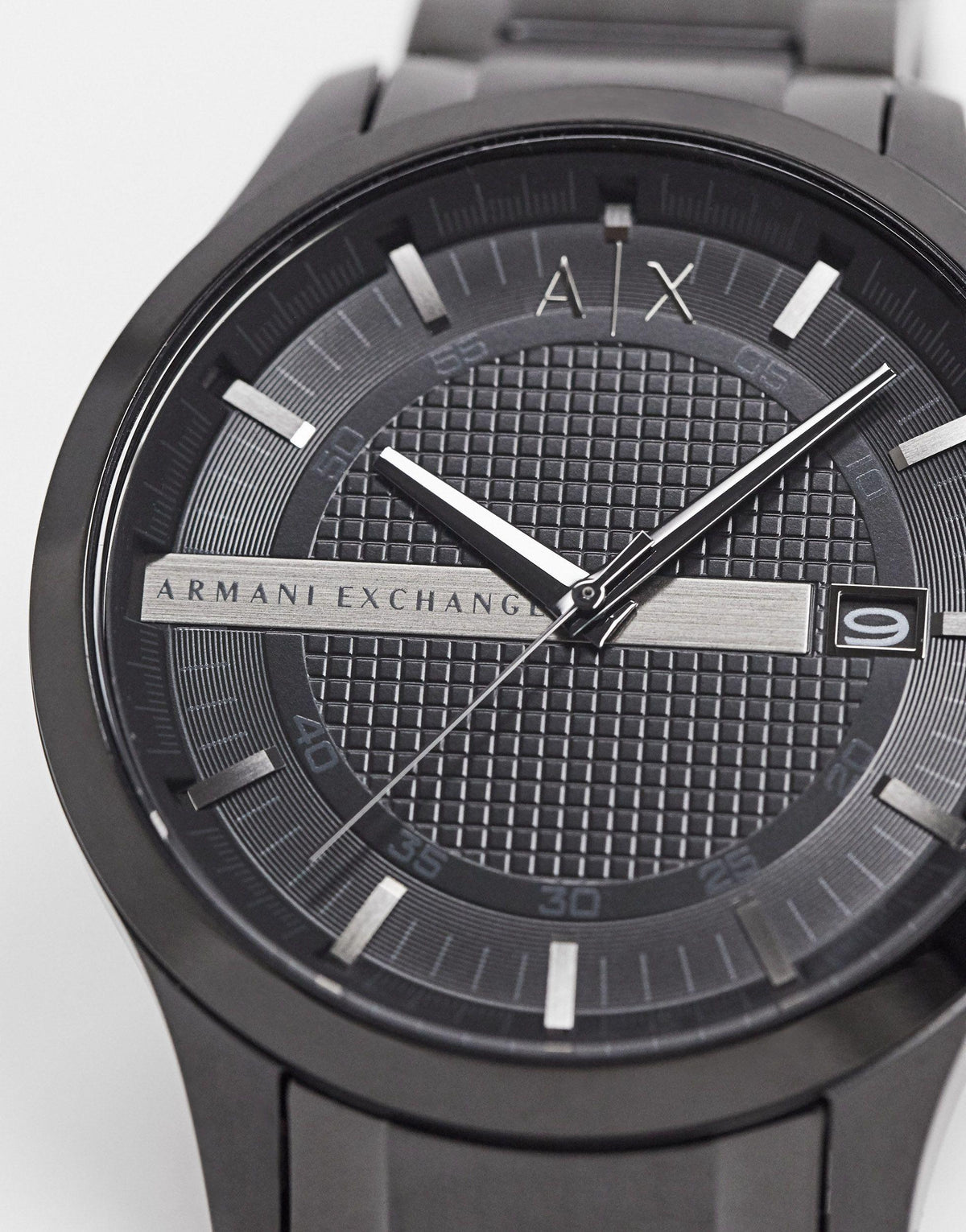 Armani Exchange Hampton AX2104 Men's Chronograph – Black Dial with Black Stainless Steel Strap